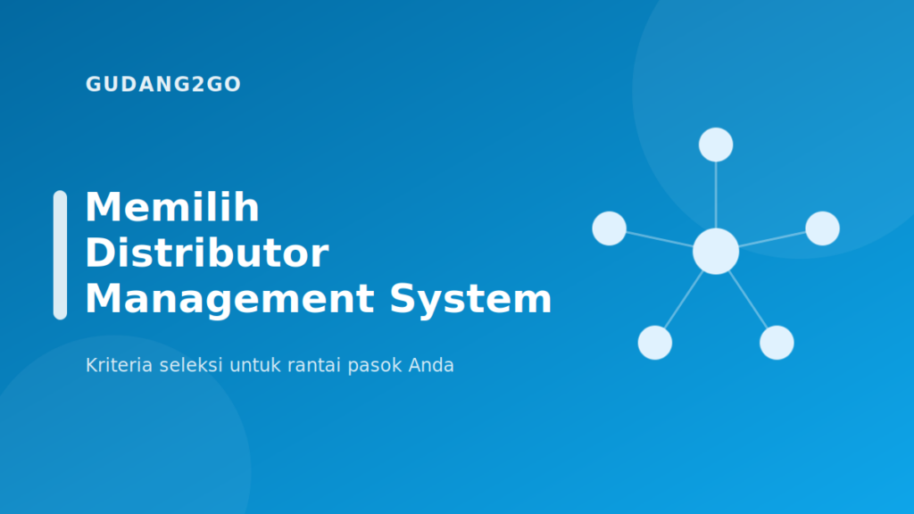 Distributor management system connecting an integrated distribution network