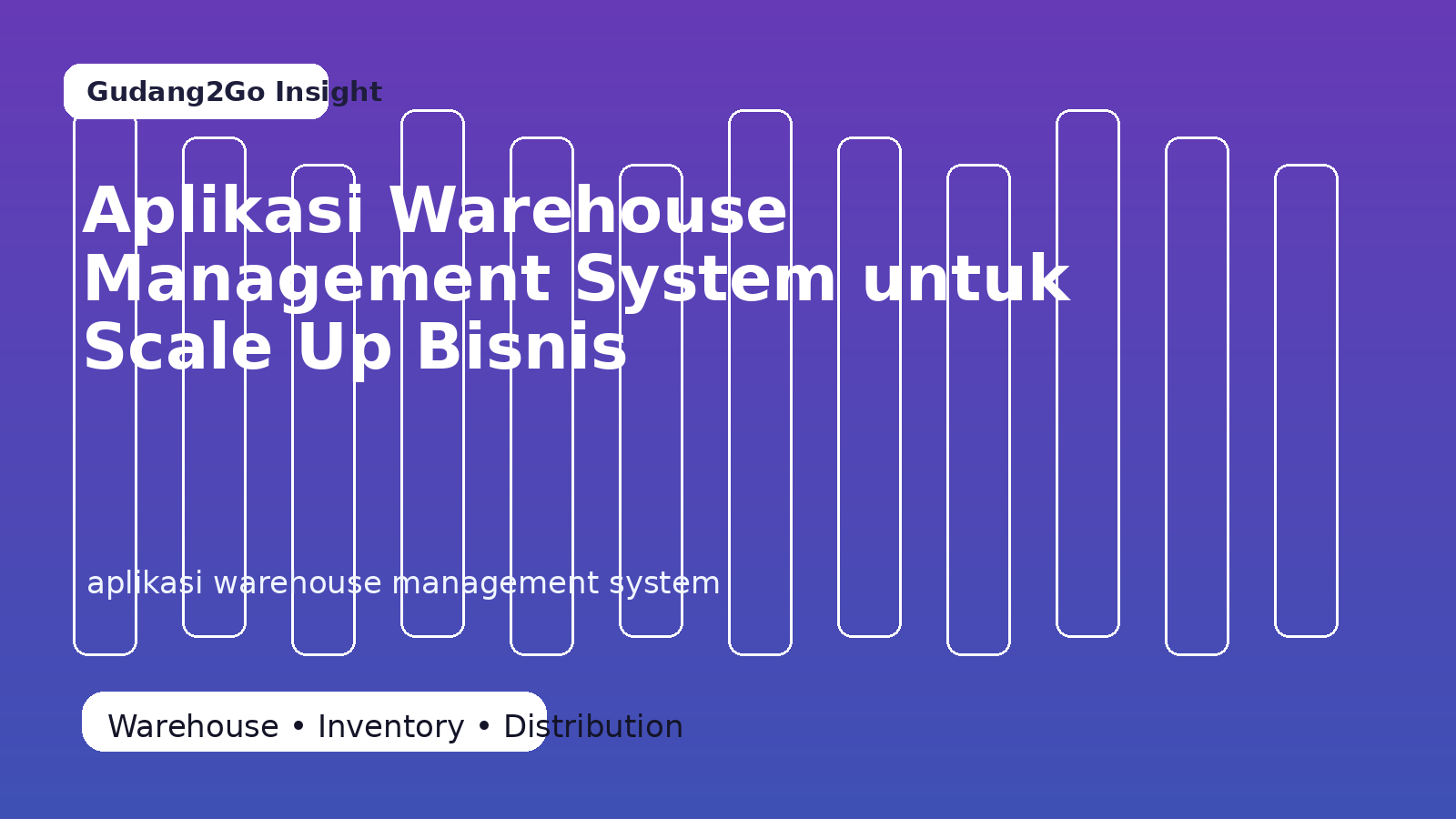 aplikasi warehouse management system illustration for Gudang2Go article