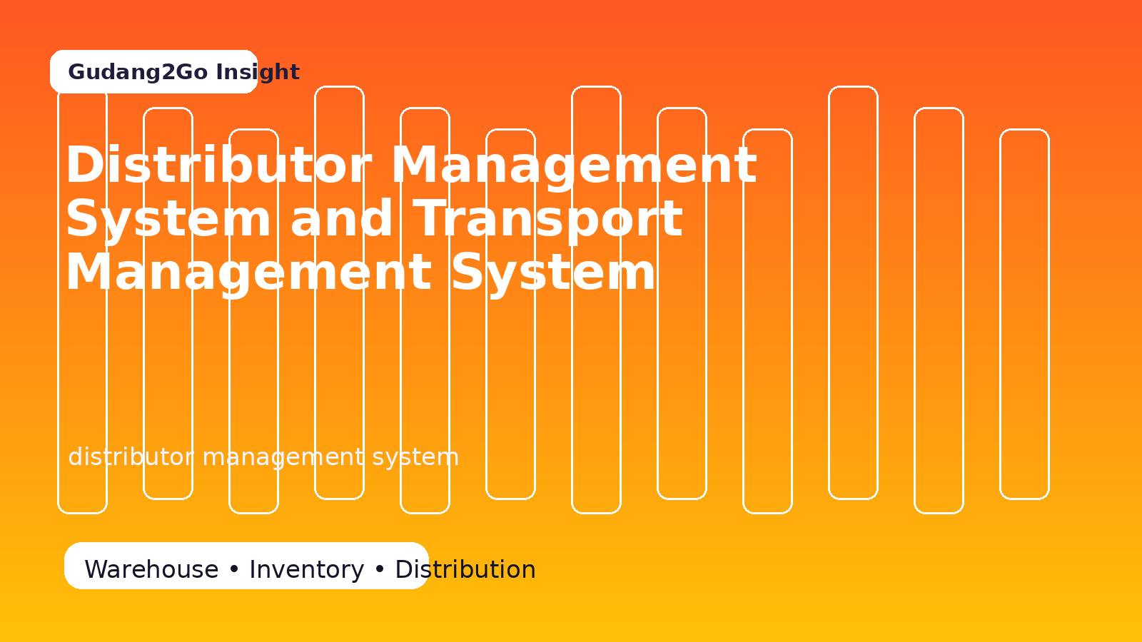 distributor management system illustration for Gudang2Go article