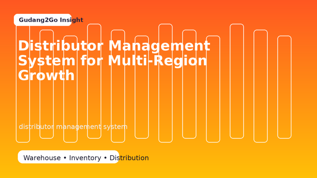 distributor management system illustration for Gudang2Go article