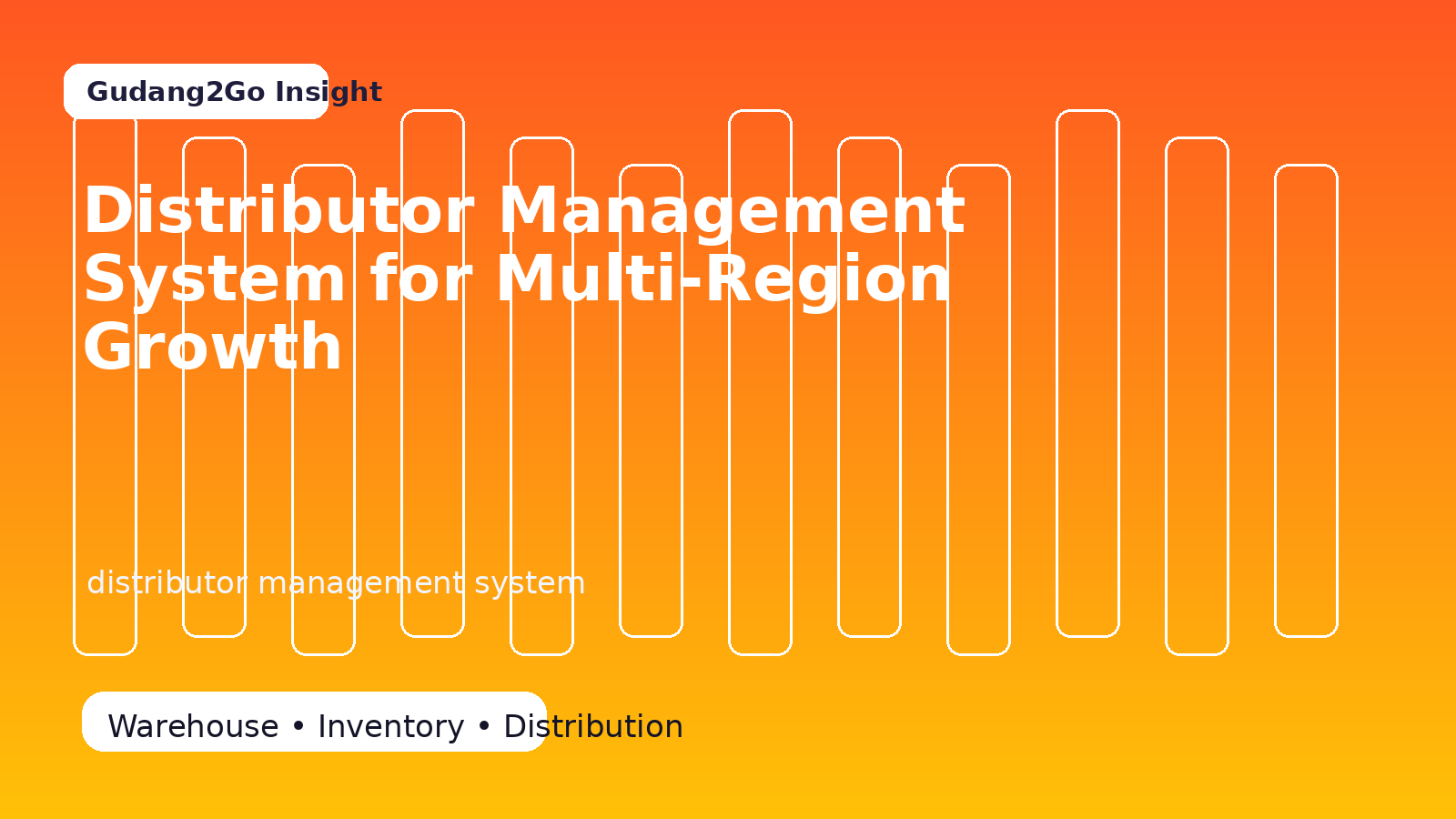 distributor management system illustration for Gudang2Go article