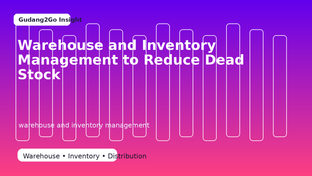 warehouse and inventory management illustration for Gudang2Go article