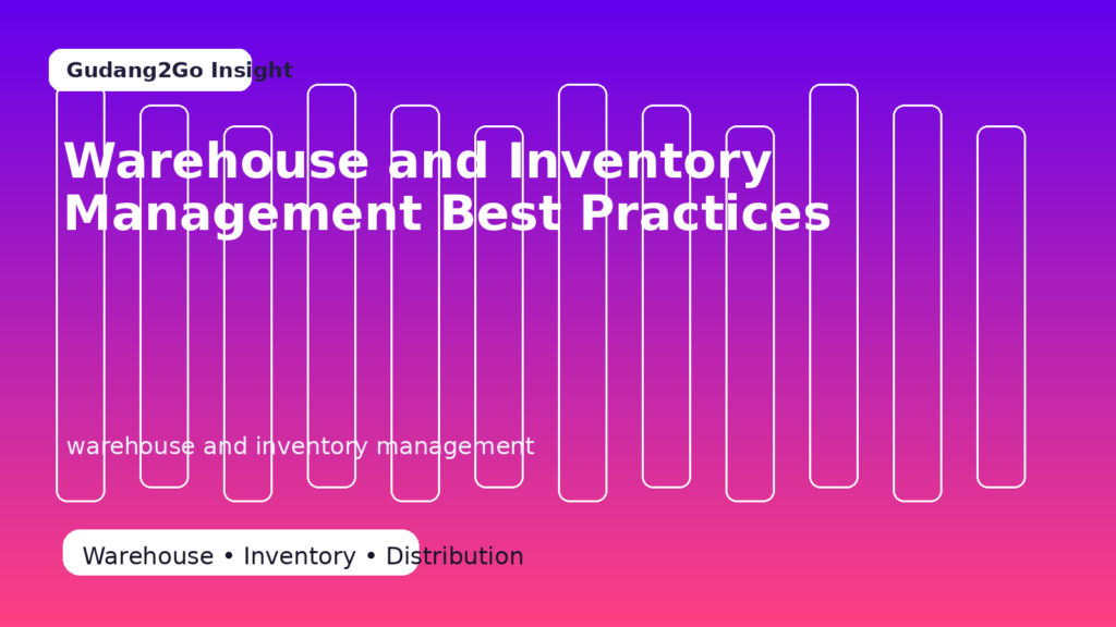 warehouse and inventory management illustration for Gudang2Go article